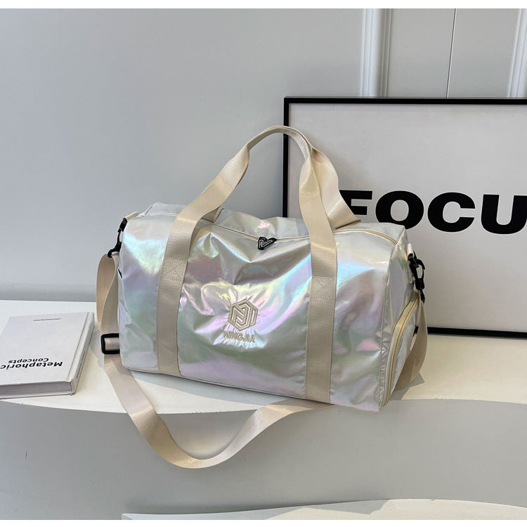Versatile Shimmering Travel Duffel Bag