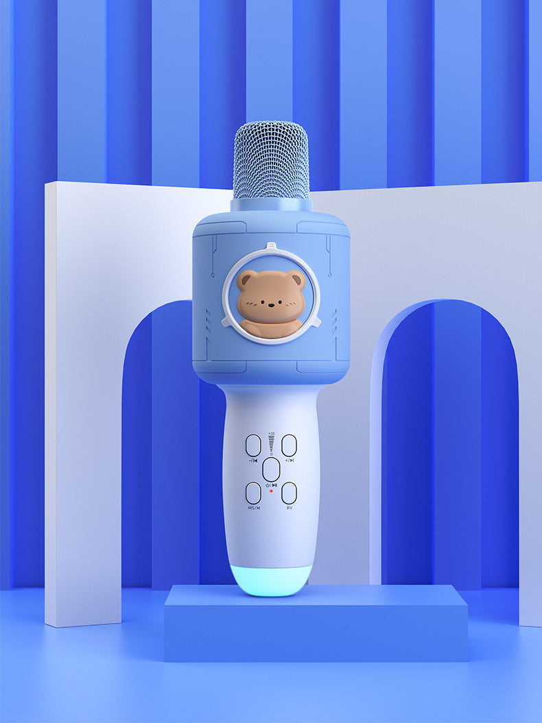 Children's Fun Cartoon Microphone Bowlift