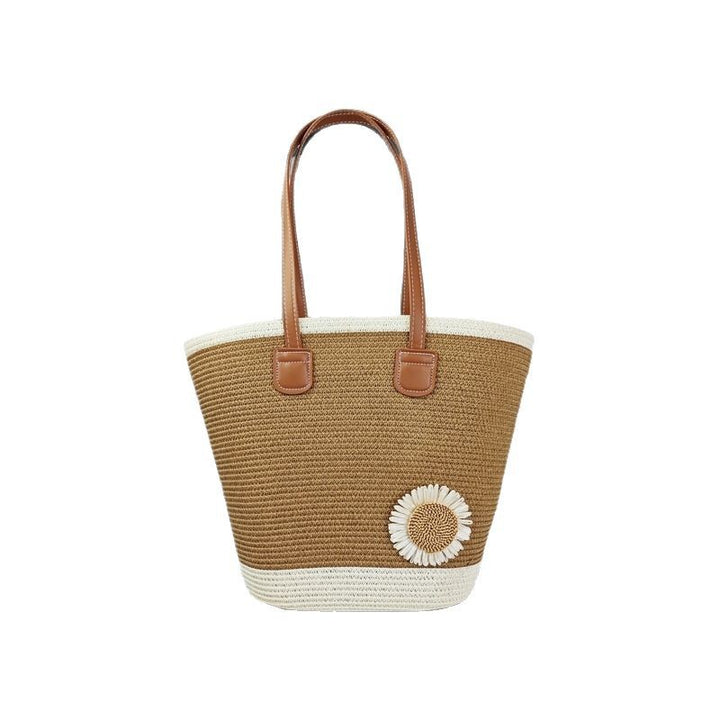 Beach bag with floral accents Bowlift