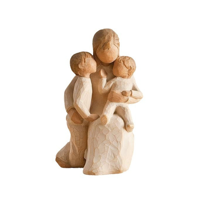 Emotional Family Bond Figurine Bowlift