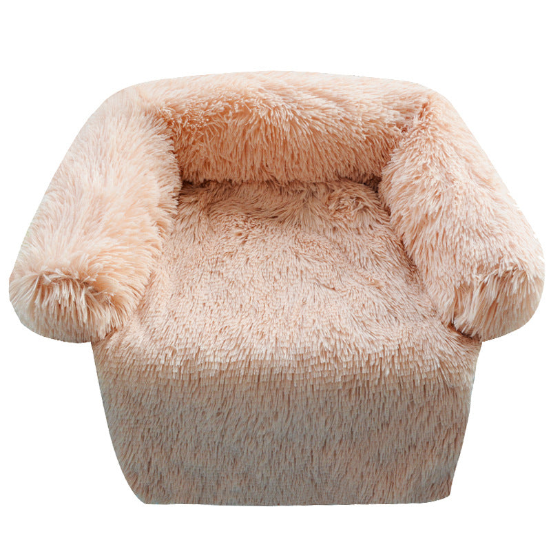 Cozy Textured Dog Bed Chair