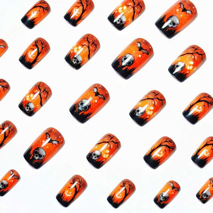 Halloween-Themed 3D Nail Art Bowlift 1788155551