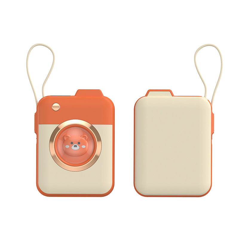 Mini power bank with carrying strap and high capacity Bowlift