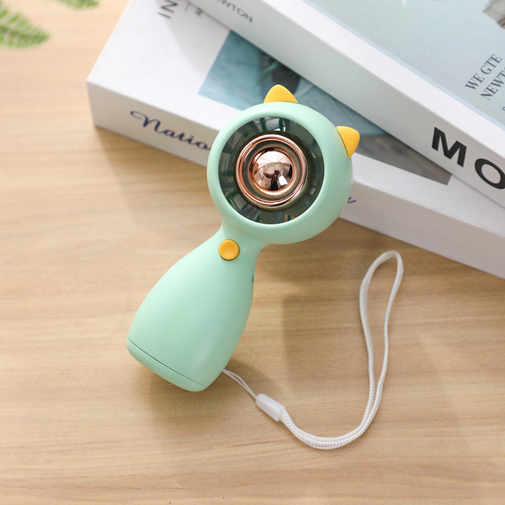 Unisex Portable Hand Fan with Animal Design Bowlift