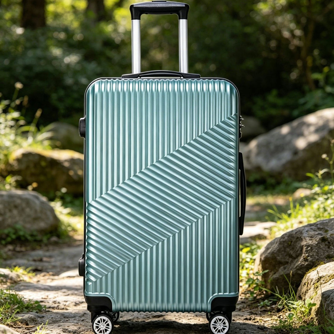 Unisex Multi-Function Hard Shell Travel Suitcase Bowlift
