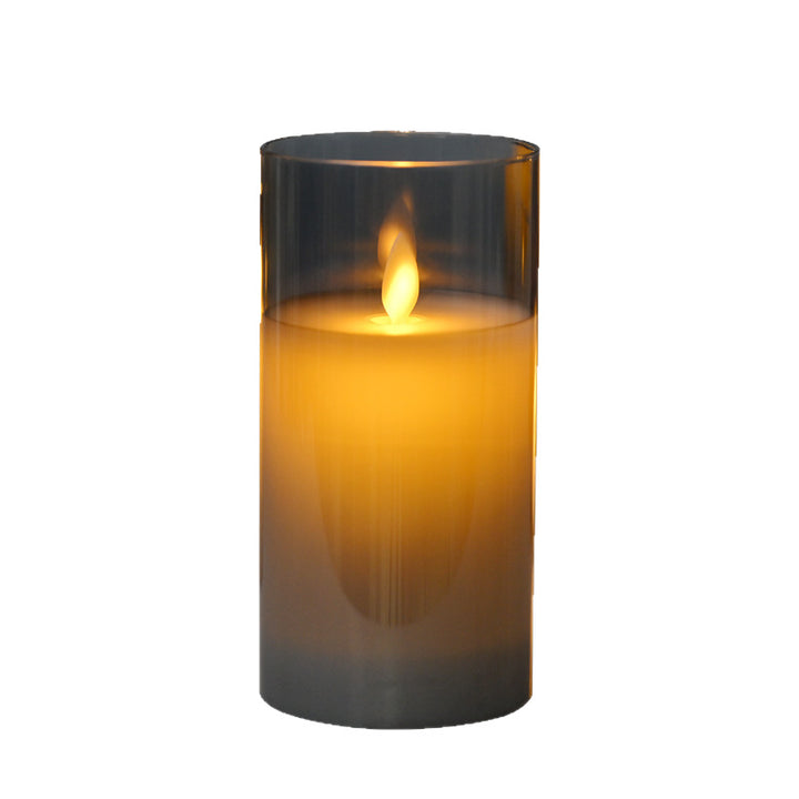 LED Stumpen Candles with Realistic Flame
