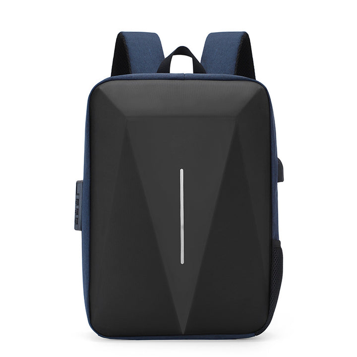 Geometric Design Laptop Backpack Bowlift