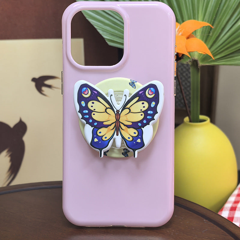 Butterfly-Themed Phone Grip Bowlift