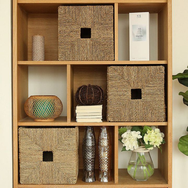 Decorative Woven Storage Cube Bowlift