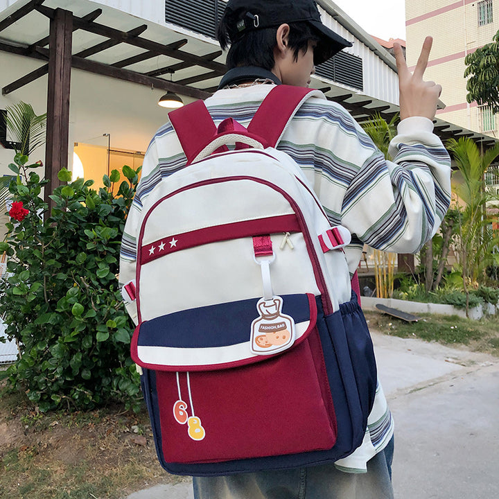 Leisure backpack with practical compartments Bowlift