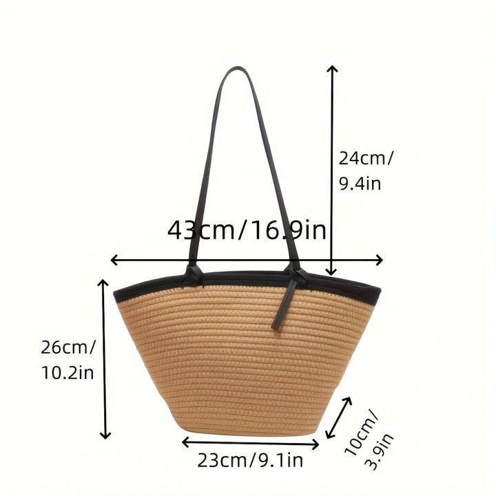 Elegant beach bag with high-quality details Bowlift