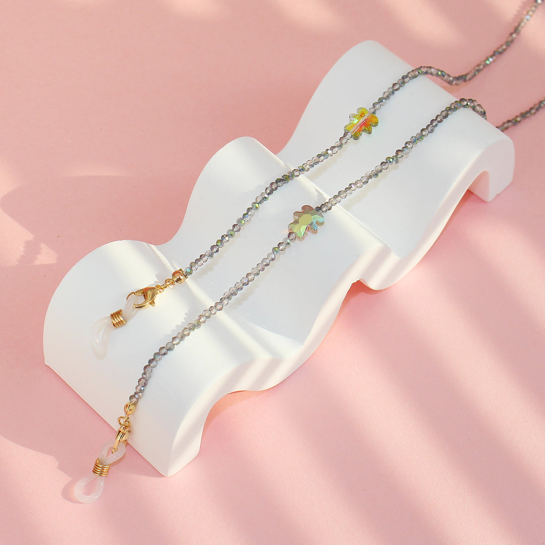 Beaded Eyewear Chain Bowlift