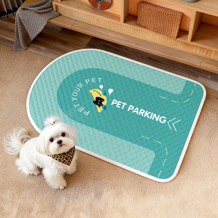 Ladies Comfortable and Easy-Care Pet Mat with Modern Patterns Bowlift