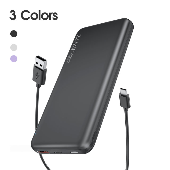 Portable charger with 22.5W fast charging function Bowlift