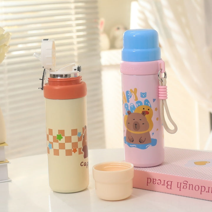 Insulated drinking bottle with fun animal motifs Bowlift
