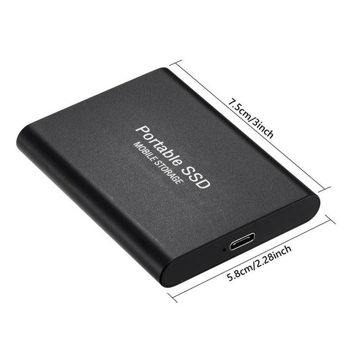 High-Speed Portable SSD Drive Bowlift