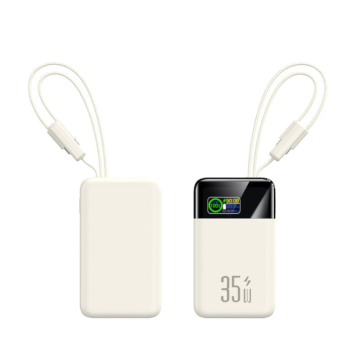 Power bank with 35W high-speed charging and LCD display Bowlift