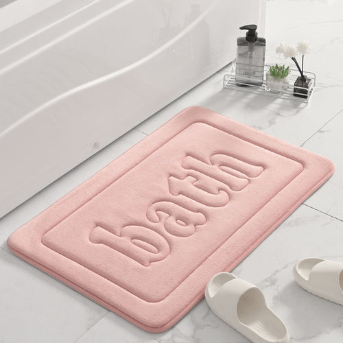 Soft Textured Bath Mat Bowlift