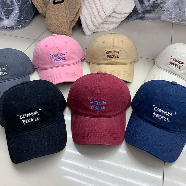 Men's Cotton Embroidered Baseball Cap Bowlift