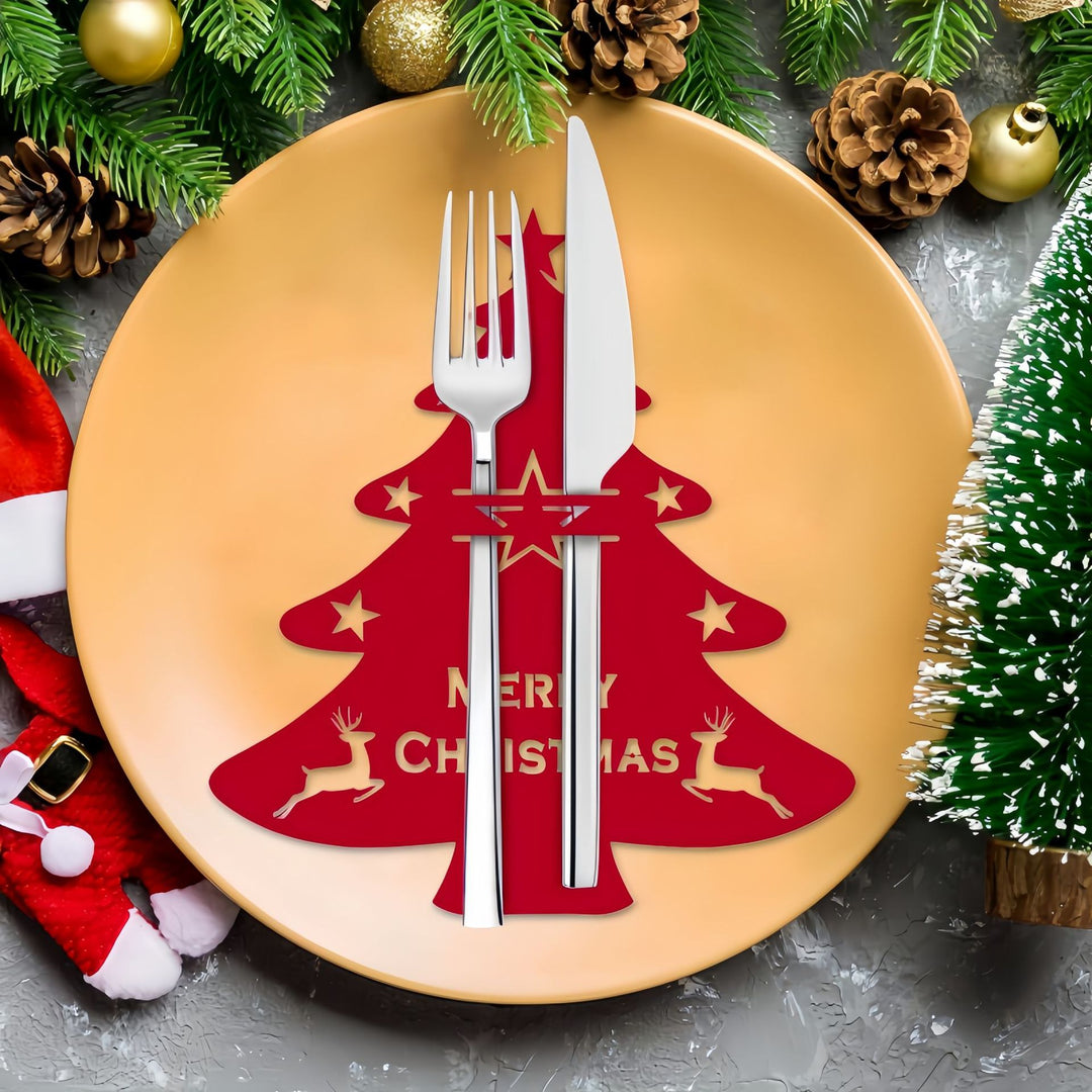 Decorative Christmas Tree Wall Art Bowlift