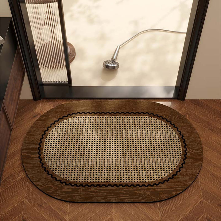 Elegant Non-Slip Bathroom Mat Bowlift