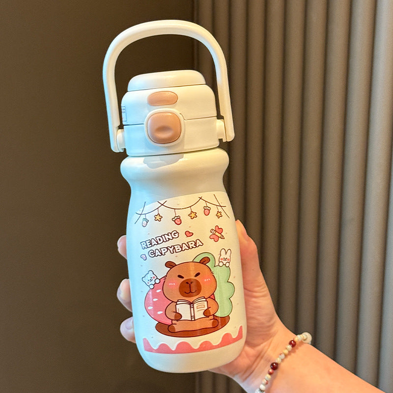 Ladies insulated drinking bottle with child-friendly design Bowlift