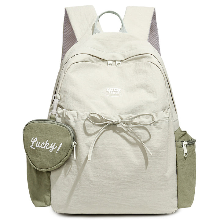 Versatile Elastic Closure Hiking Backpack Bowlift