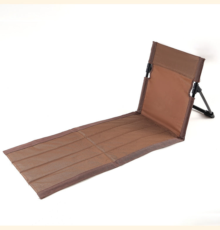 Folding Camping Bed with Ergonomic Backrest Bowlift