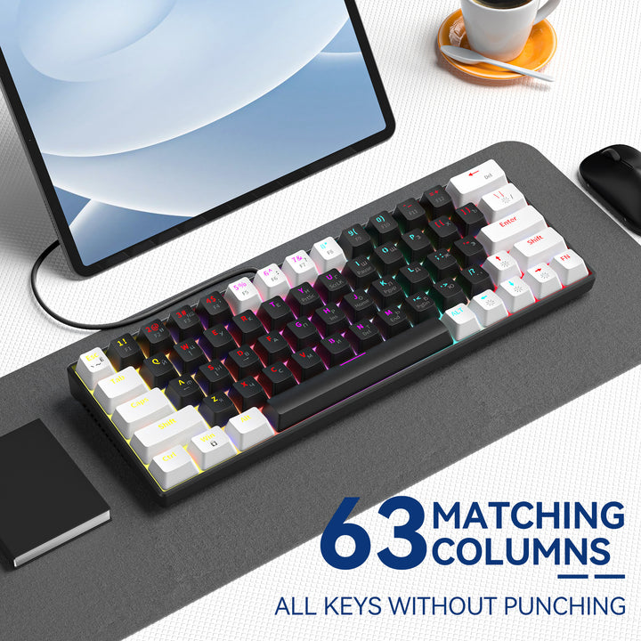 Mechanical Gaming Keyboard Bowlift