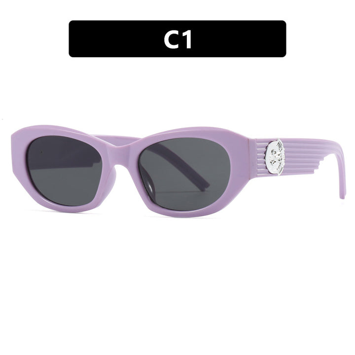 Ladies fashionable cat-eye sunglasses with striking design and luxurious details Bowlift