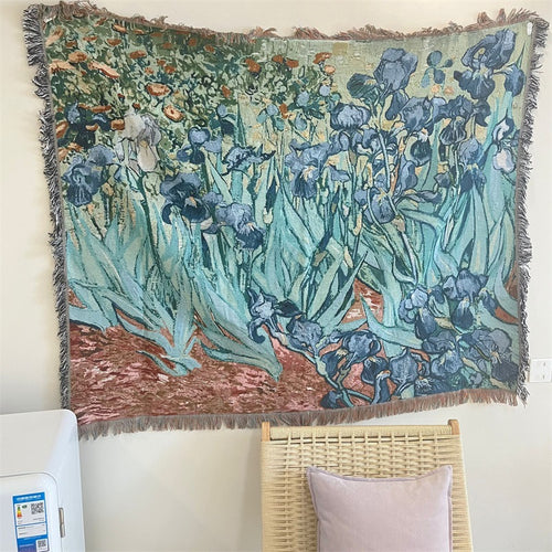 Artistic Landscape Tapestry Blanket