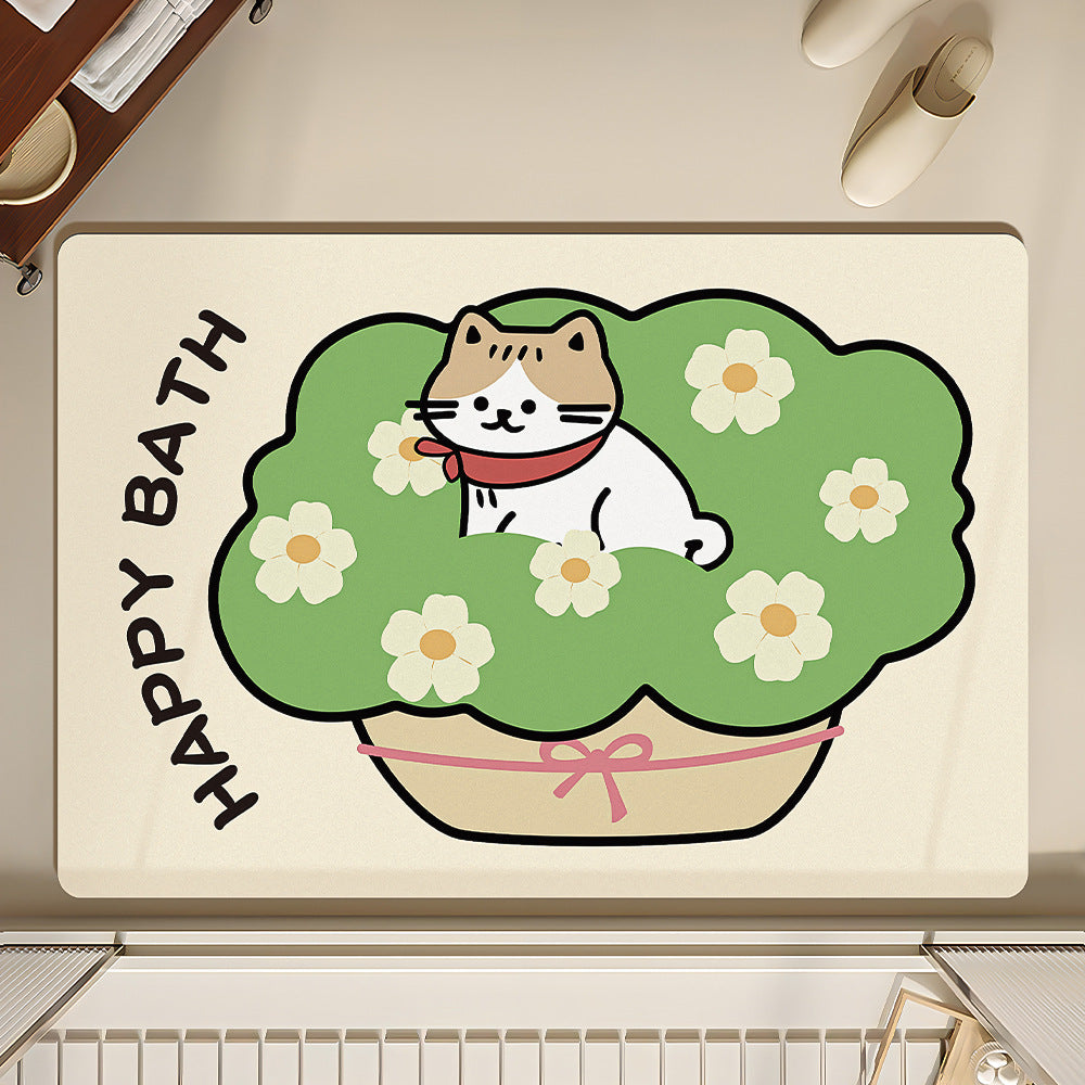 Playful Pet-Themed Indoor Area Rug