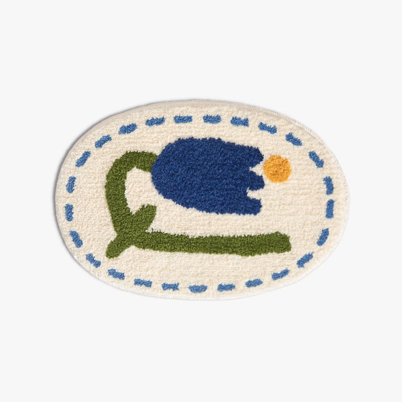 Playful Fruit-Themed Area Mat Bowlift