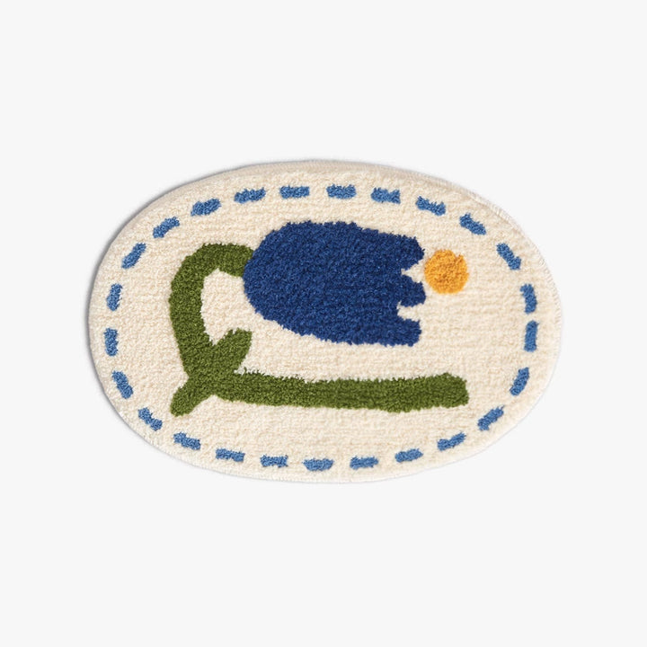 Playful Fruit-Themed Area Mat Bowlift