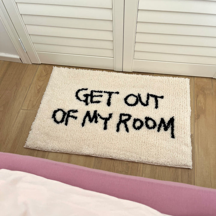 Quirky Text Welcome Mat