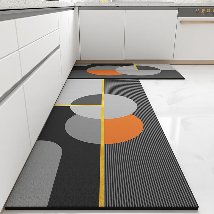 Contemporary Minimalist Kitchen Mat