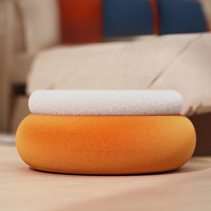 Egg-Shaped Plush Dog Bed