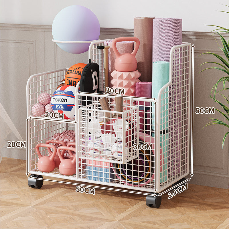 Multi-Tiered Fitness Equipment Organizer Bowlift
