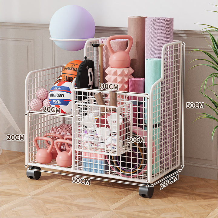 Multi-Tiered Fitness Equipment Organizer Bowlift