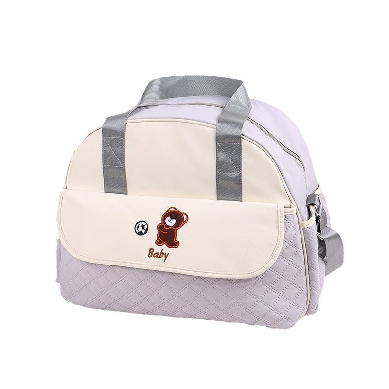 Stoff Diaper Bag with Practical Changing Mat Bowlift