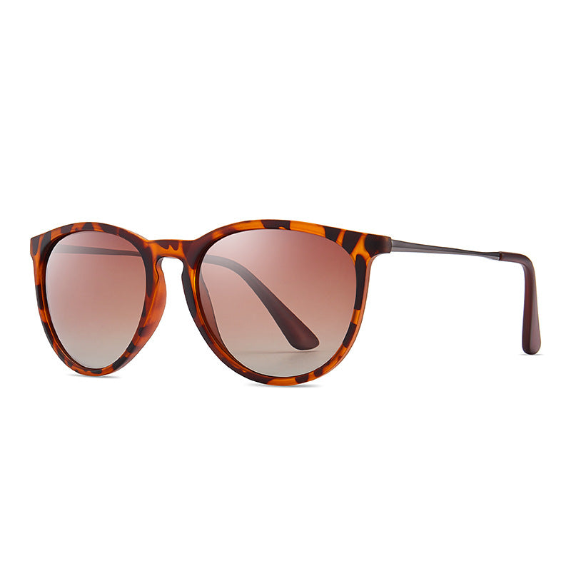 Women's fashionable and elegant sunglasses with high-quality plastic frame and mirrored lenses Bowlift