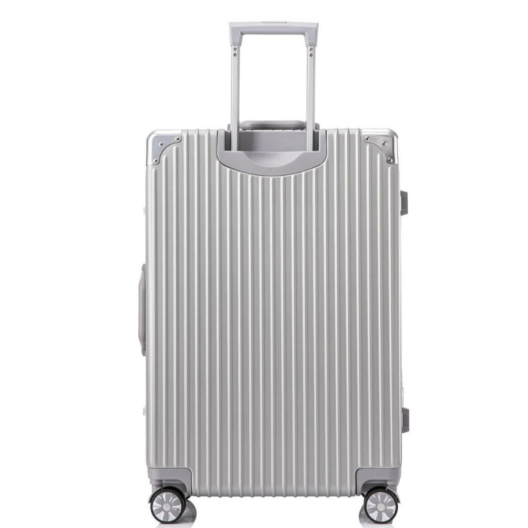 Unisex Textured Multi-Directional Spinner Luggage Bowlift