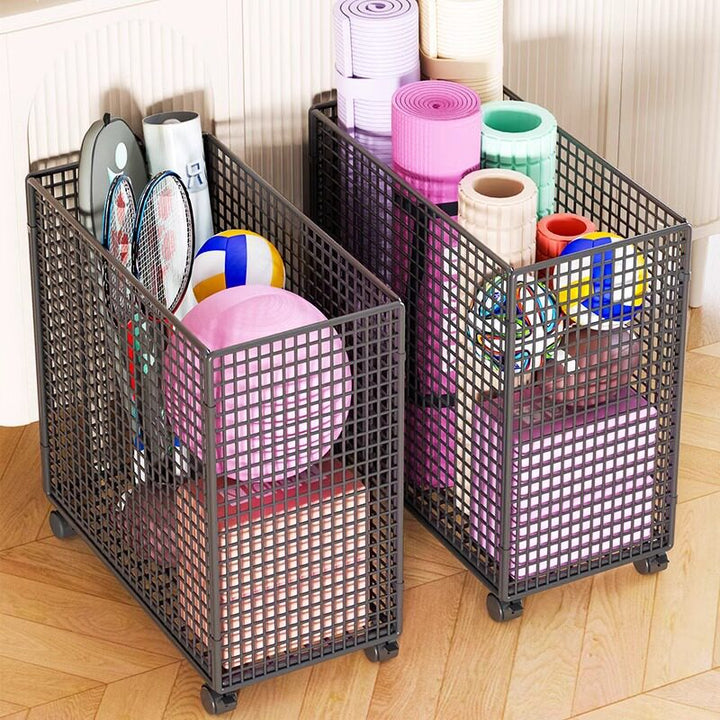 Versatile Rolling Storage Cart with Dividers Bowlift