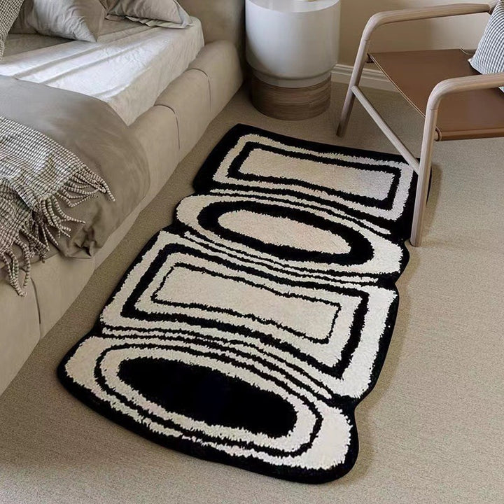 Abstract Geometric Area Rug Bowlift