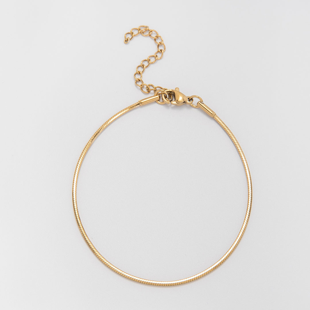 Sleek Adjustable Wire Bracelet Bowlift