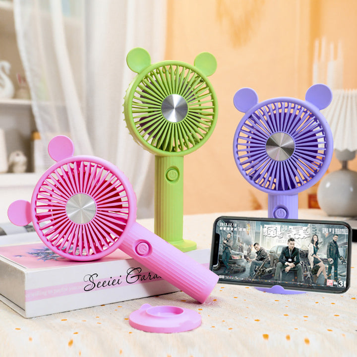 Portable handheld fan with animal ears Bowlift