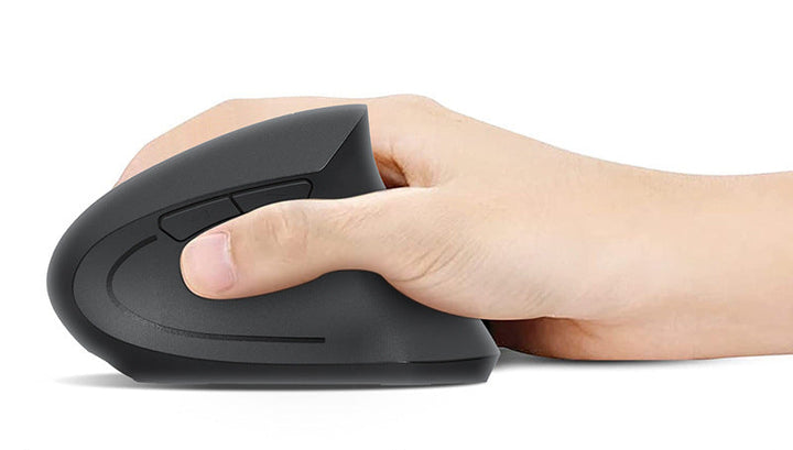 Vertical Wireless Ergonomic Mouse Bowlift