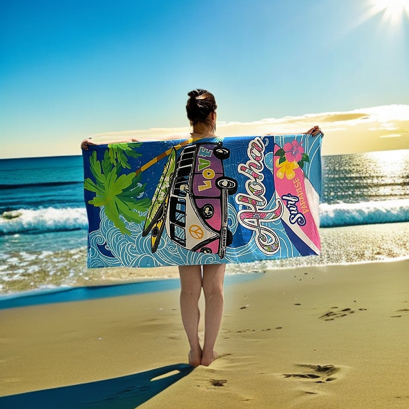 Artistic Beach Towel Bowlift