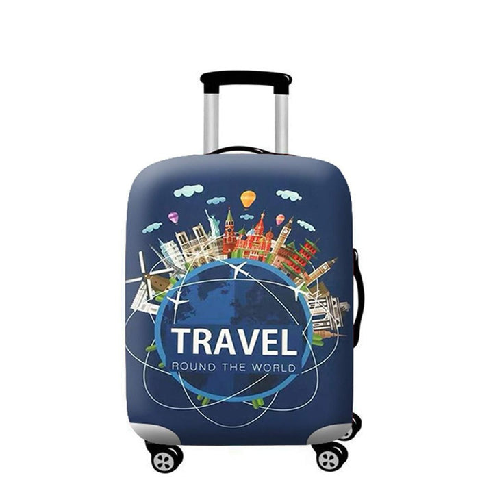 Women hard shell suitcase with stylish flamingo design Bowlift