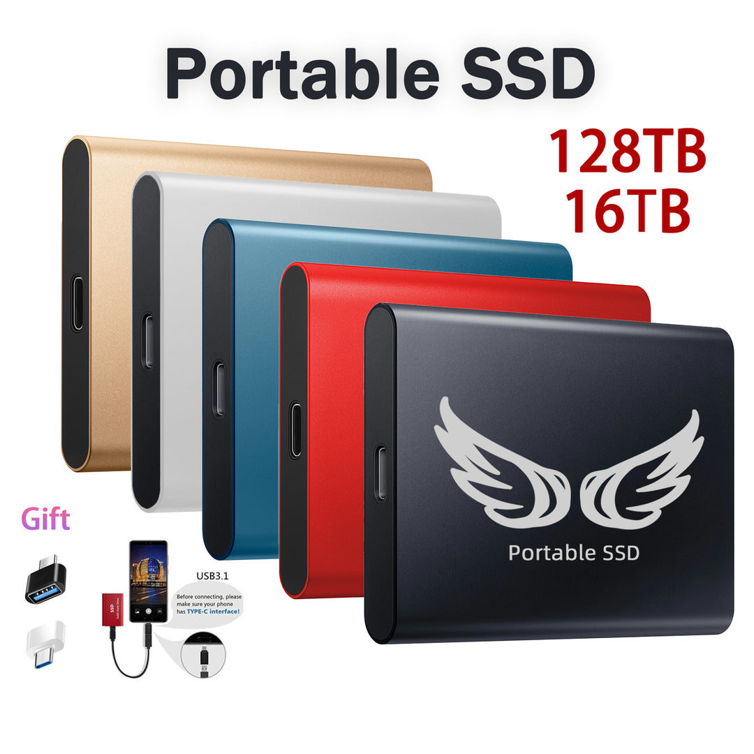 High-Speed Portable SSD Drive Bowlift